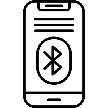 Akıllı telefon. Web simgesi basit tasarım