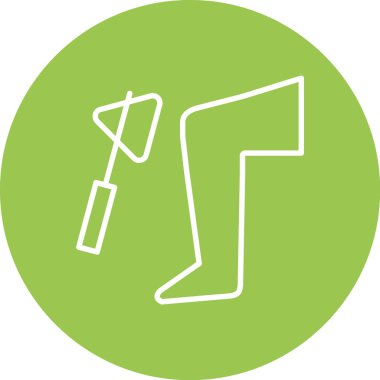 Balta simgesi vektör illüstrasyonu