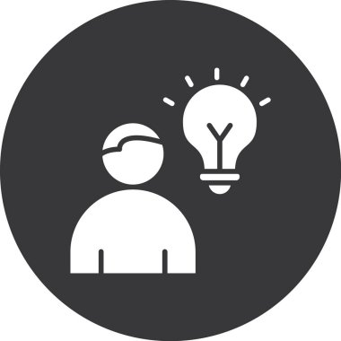 Fikir kavramı vektör çizim