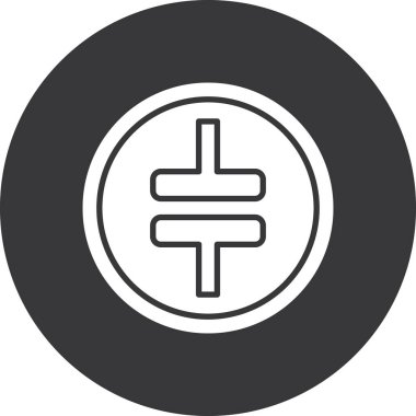 Bir haçın vektör illüstrasyonu