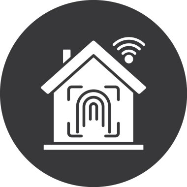 ev wifi vektör simgesi tasarımı