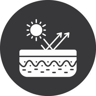 Modern b 'nin vektör illüstrasyonunda yiyecek ikonu yok