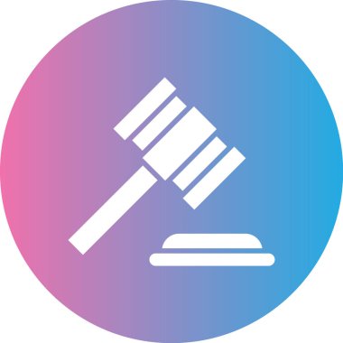 Çekiç. Web simgesi basit illüstrasyon