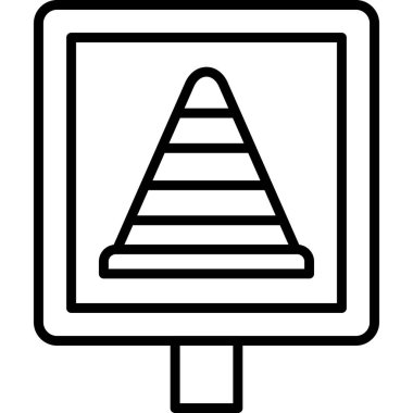 Modern simgenin vektör illüstrasyonu,