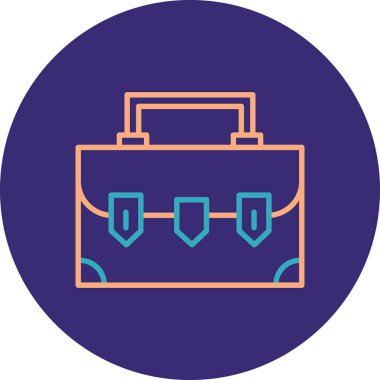 Modern simgenin vektör illüstrasyonu