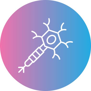 bakteri simgesi vektör illüstrasyonu