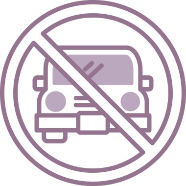 dur işareti simgesi yok, vektör illüstrasyonu