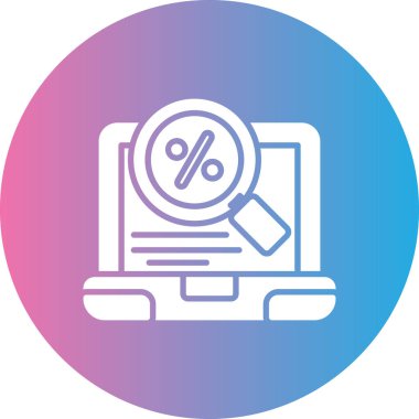 seo modern simgesinin vektör illüstrasyonu