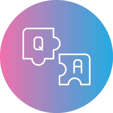 Cevap ver. Web simgesi basit tasarım