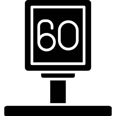 Bilgisayar simgesi. Web tasarımı için dizüstü bilgisayar vektör simgelerinin basit çizimi