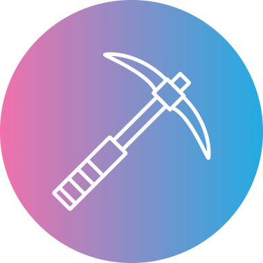 Balta. Web simgesi basit illüstrasyon