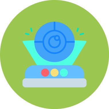 Kahve. Web simgesi basit illüstrasyon