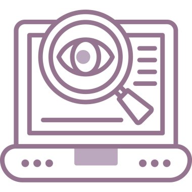 veri analizi. Web simgesi