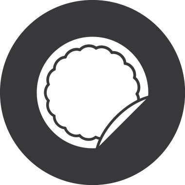 Gıda simgesinin vektör illüstrasyonu