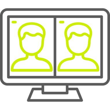 İş ve finans ikonu kavramının vektör illüstrasyonu