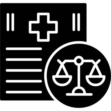 tıbbi simge vektör illüstrasyonu