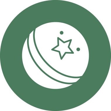 Yıldız simgesinin vektör illüstrasyonu