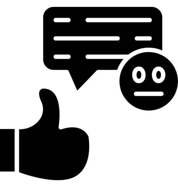 konuşma kabarcığı vektör çizimi