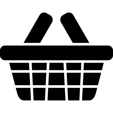 Sepet sepeti alışveriş simgesi