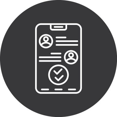 Uygulama simgesinin vektör illüstrasyonu