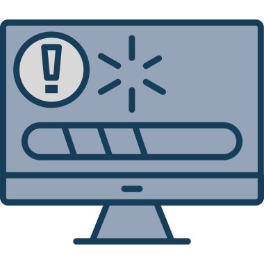 hata uyarı simgesi ana hat biçiminde