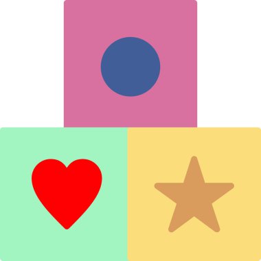 kutucuk hediye simgesi düz stil