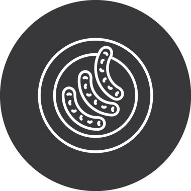 Vektör illüstrasyonu, simge ögesi biçimi