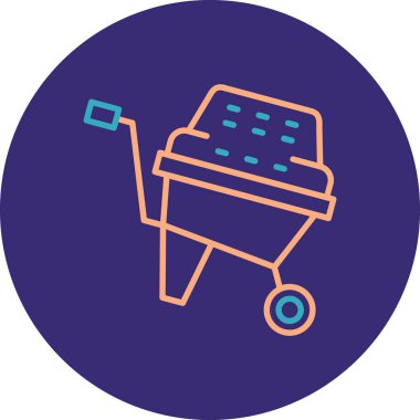 Gıda simgesinin vektör illüstrasyonu