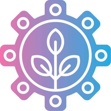 Modern simgenin vektör illüstrasyonu