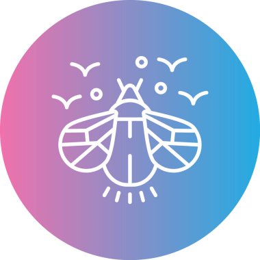 Bir simgenin vektör illüstrasyonu