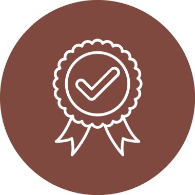 İllüstrasyon en iyi rozet simgesi