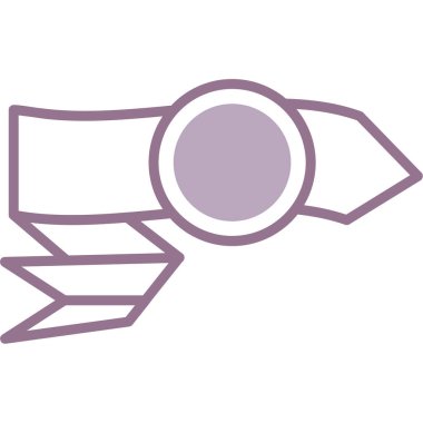 uydu simgesi vektör illüstrasyonu