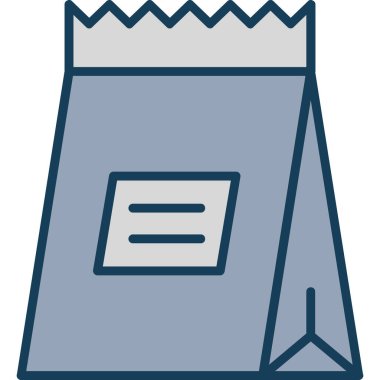 Bayrak. Web simgesi basit illüstrasyon