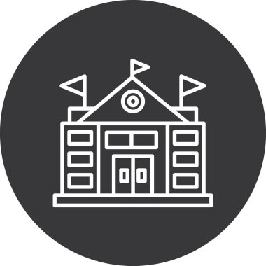 Yapı simgesinin vektör illüstrasyonu