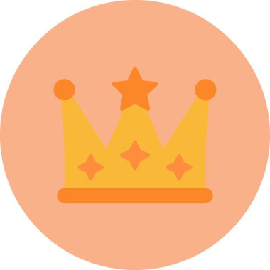 Her Kullanım İçin Taç, Basit Vektör Simgesi