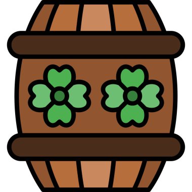 Aziz Patrik Günü simgesi, vektör