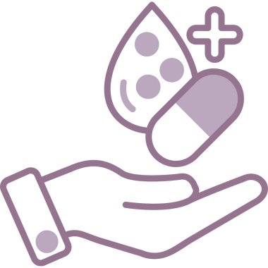 İlaç hapları, bir uyuşturucunun vektör illüstrasyonu.