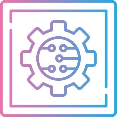 seo modern simgesinin vektör illüstrasyonu