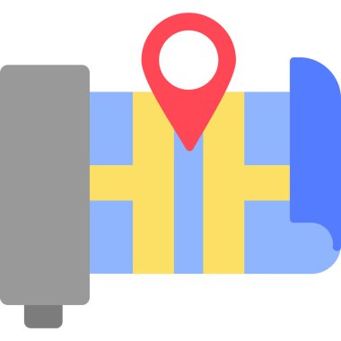 Haritalardaki harita konumlandırma simgesi - navigasyon