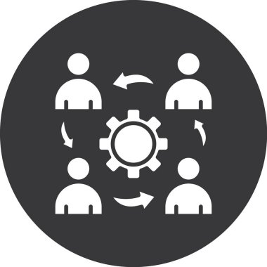 insanlar simge çizimi tasarımı