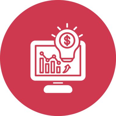 seo modern simgesinin vektör illüstrasyonu