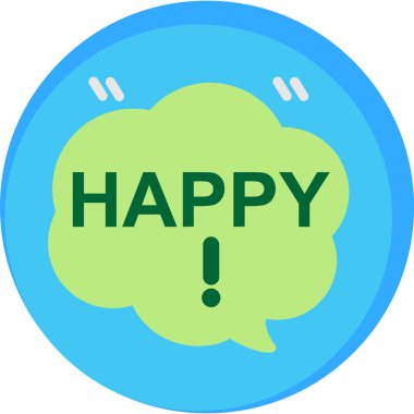 Mutlu mutlu metin, afiş tasarım konsepti