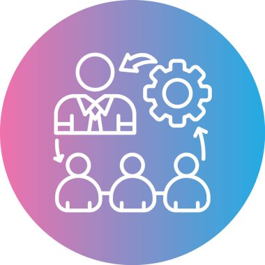 seo modern simgesinin vektör illüstrasyonu