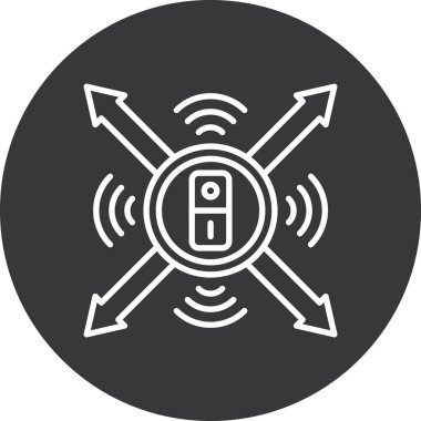 Wi-Fi sembolü vektör illüstrasyon tasarımı ile sinyal