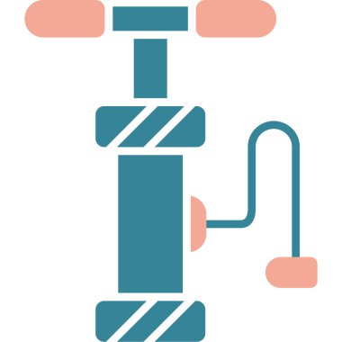 Su musluğu. Web simgesi basit illüstrasyon