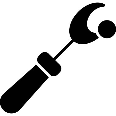 Çekiç simgesi, vektör çizimi