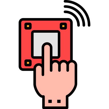 El ele tutuşan usb flash disk simgesi