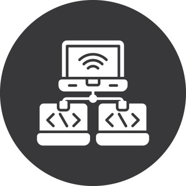 wifi vektör simgesi web için basit vektör illüstrasyonu