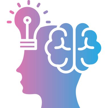 Beyni olan insan kafası