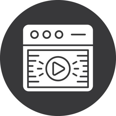 seo modern simgesinin vektör illüstrasyonu